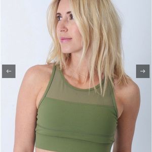 ZYIA Olive green All Star bra size XL